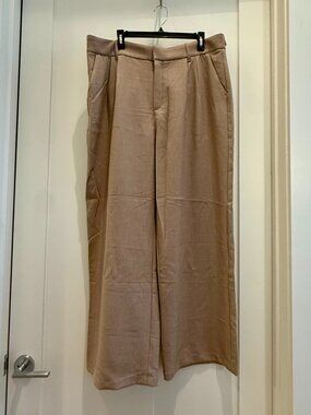 Abercrombie & Fitch Dress Pants Wide-Leg Pleated - NWT XL